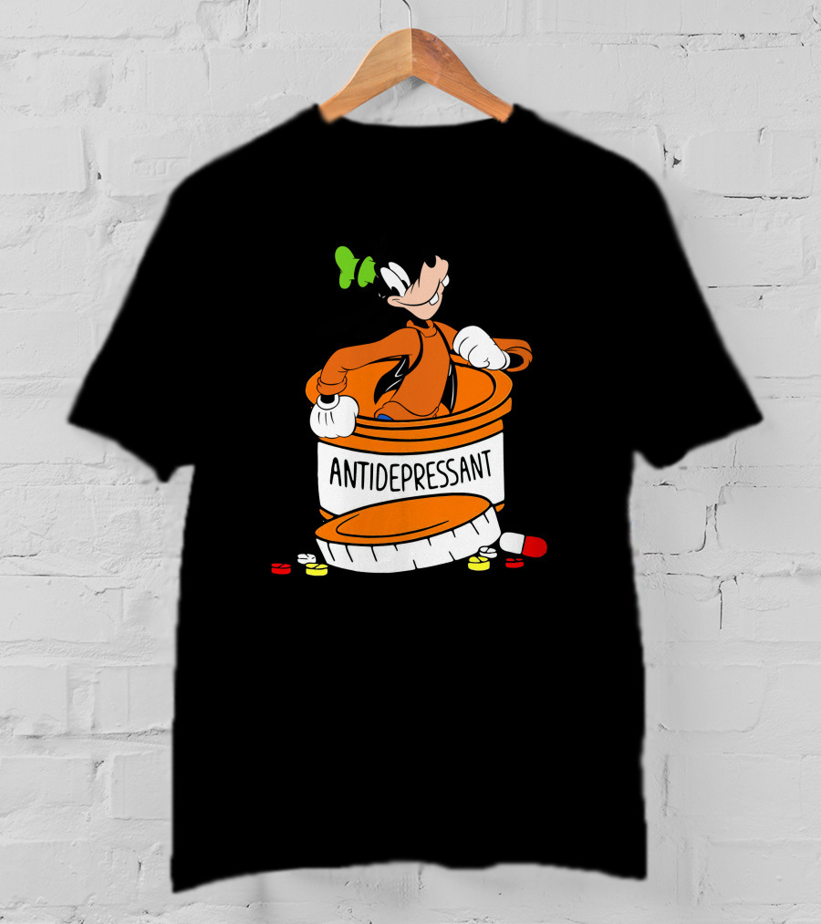Goofy Antidepressant T-Shirt