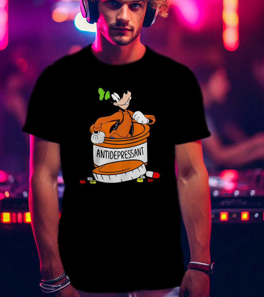 Goofy Antidepressant T-Shirt