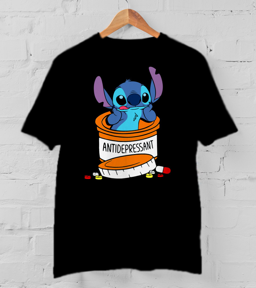 Stitch Antidepressant Rx T-Shirt