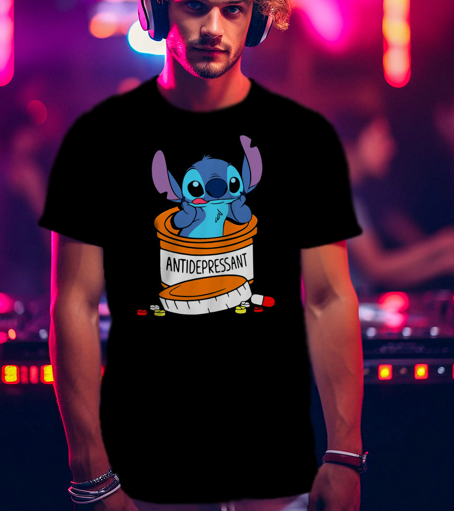 Stitch Antidepressant Rx T-Shirt