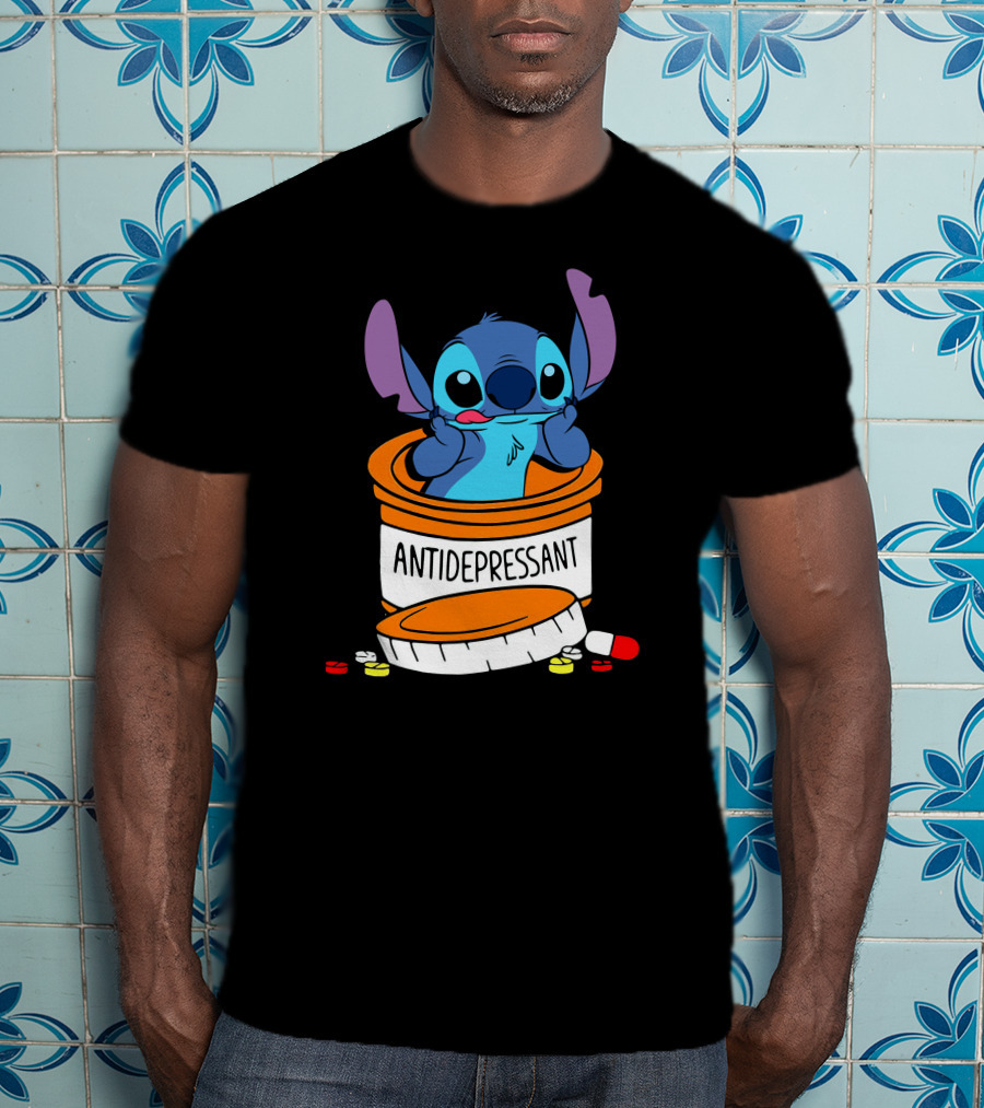 Stitch Antidepressant Rx T-Shirt