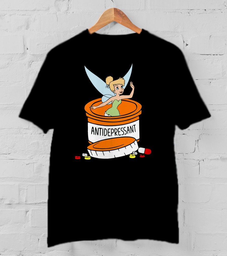 Tinker Bell Antidepressant Capsule T-Shirt
