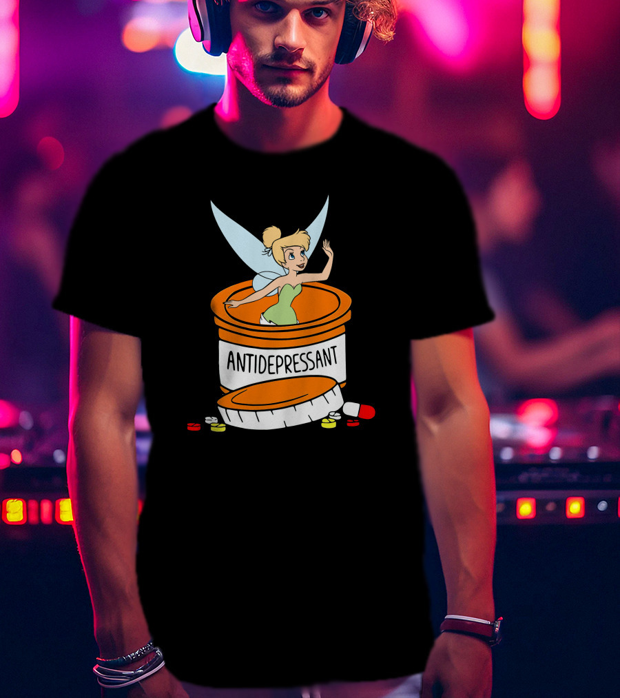 Tinker Bell Antidepressant Capsule T-Shirt