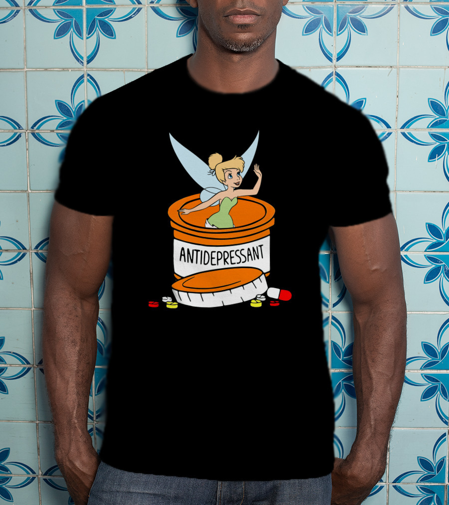 Tinker Bell Antidepressant Capsule T-Shirt