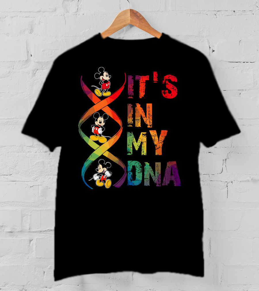 Mickey It's In My Dna T-Shirt