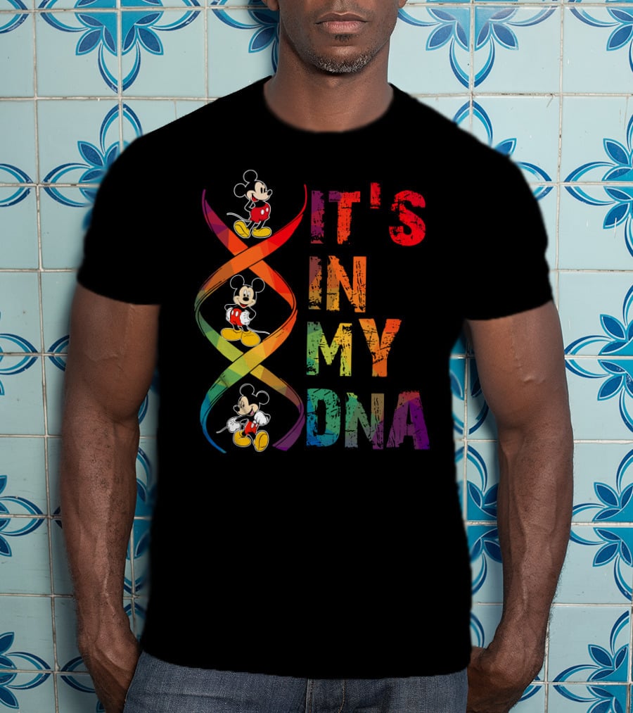 Mickey It's In My Dna T-Shirt