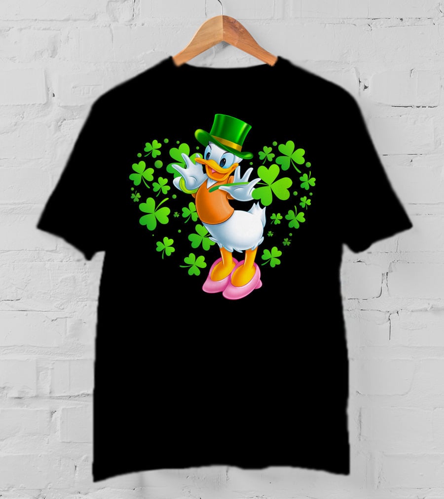 Daisy Duck St. Patrick's Day Shamrock Celebration T-Shirt