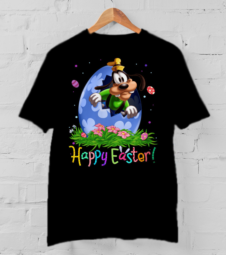 Happy Easter Goofy Egg Surprise T-Shirt