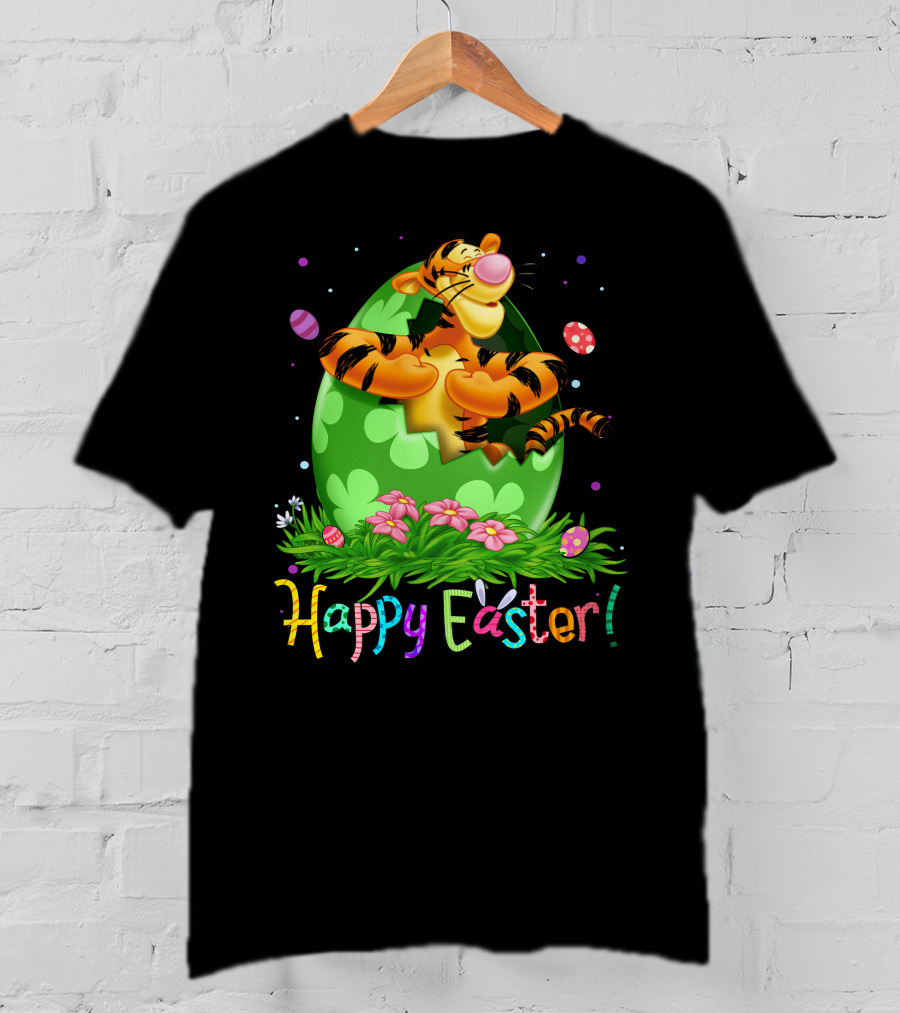 Tigger Happy Easter Egg Hunt Celebration T-Shirt