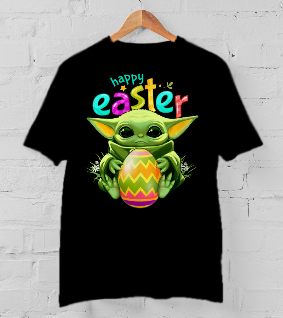 Happy Easter Baby Yoda T-Shirt