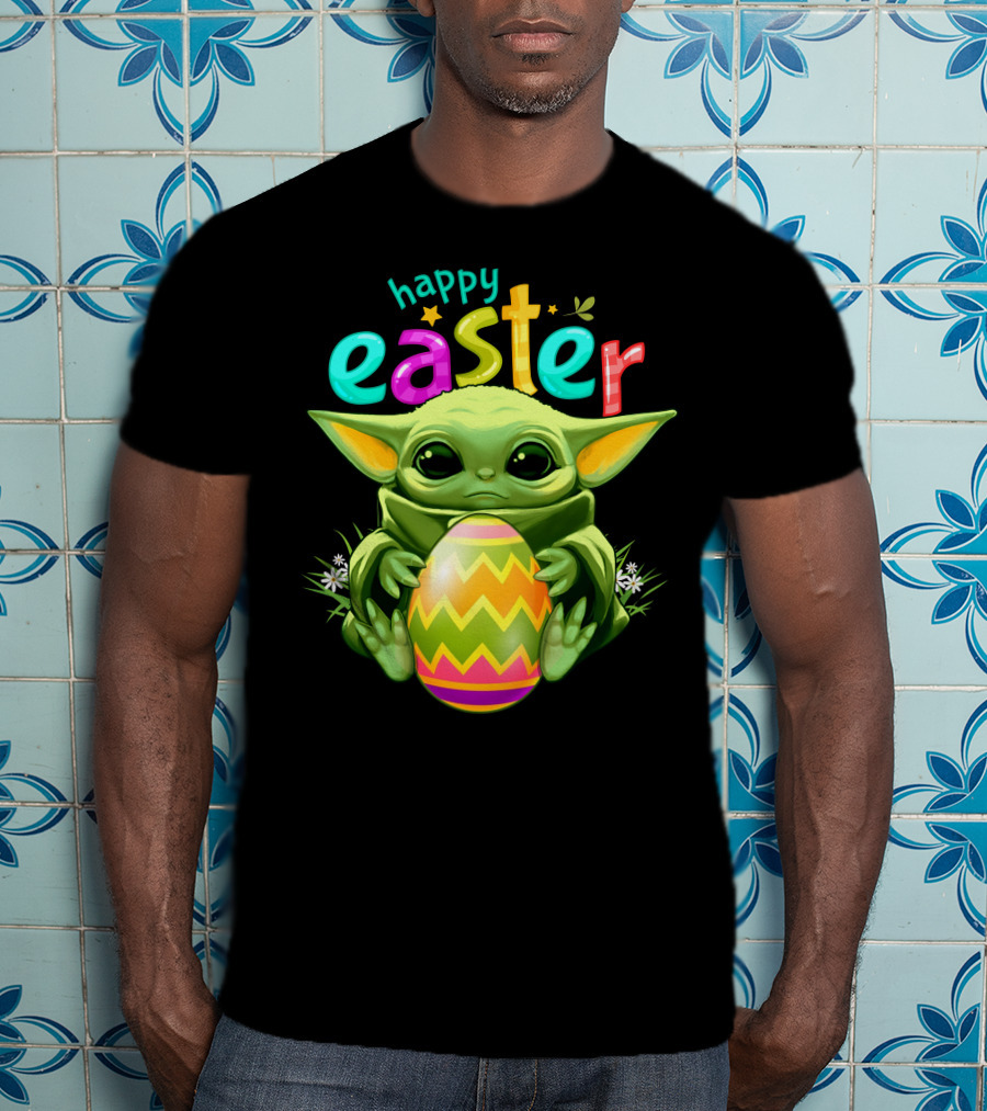 Happy Easter Baby Yoda T-Shirt