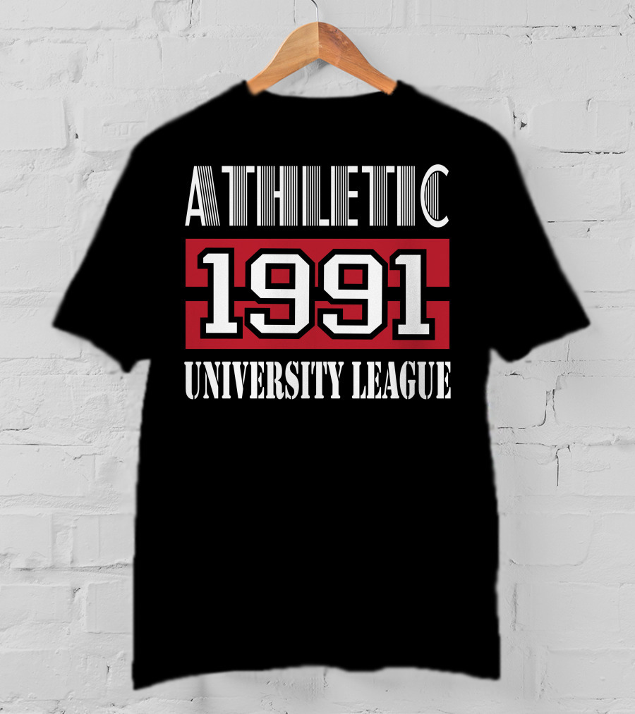 ATHLETIC 1991 UNIVERSITY LEAGUE T-Shirt