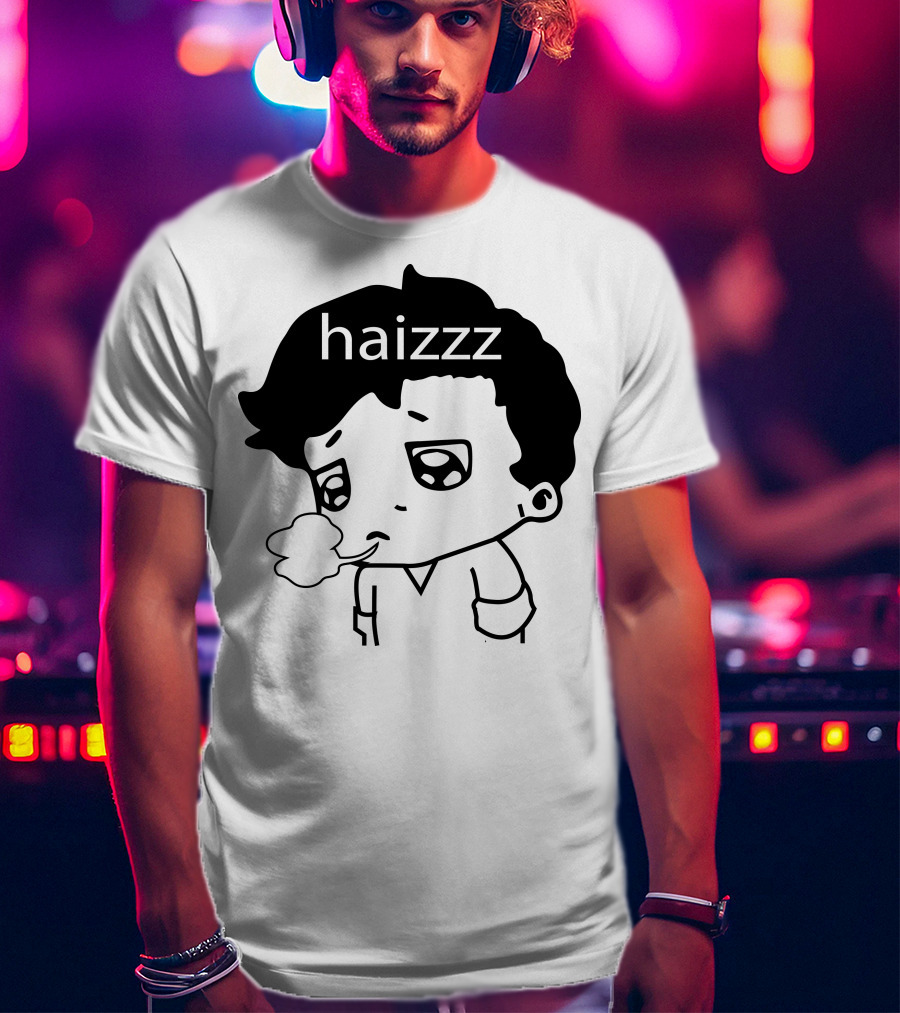 Haizzz Thổi Bong Bóng Buồn Dễ Thương T-Shirt