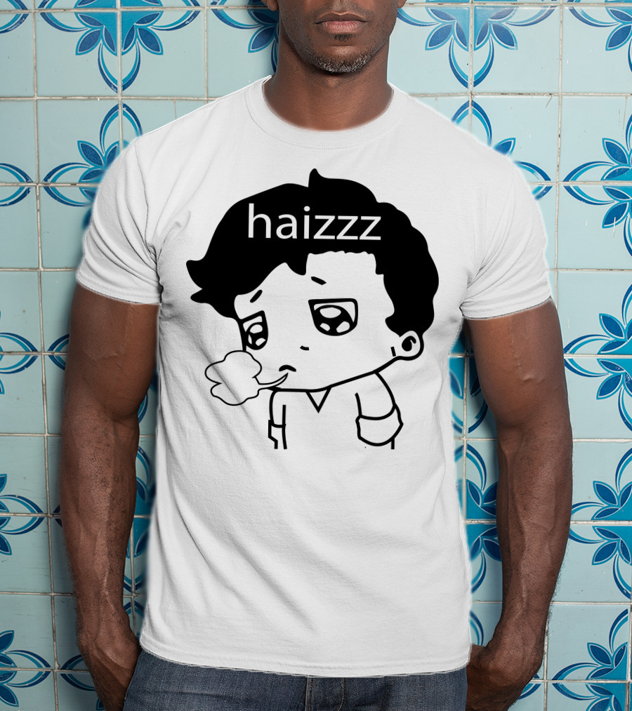 Haizzz Thổi Bong Bóng Buồn Dễ Thương T-Shirt