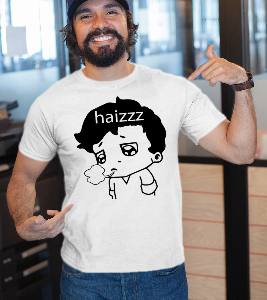 Haizzz Thổi Bong Bóng Buồn Dễ Thương T-Shirt