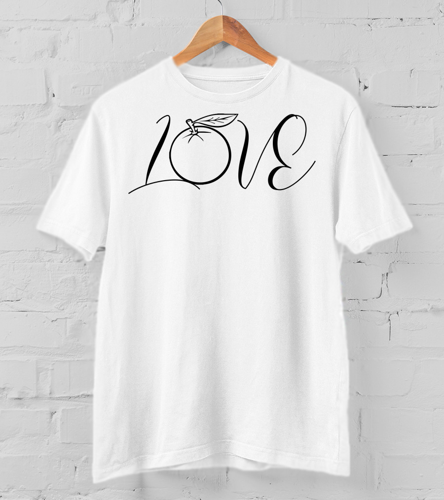 LOVE Infused With Orange Leaf T-Shirt