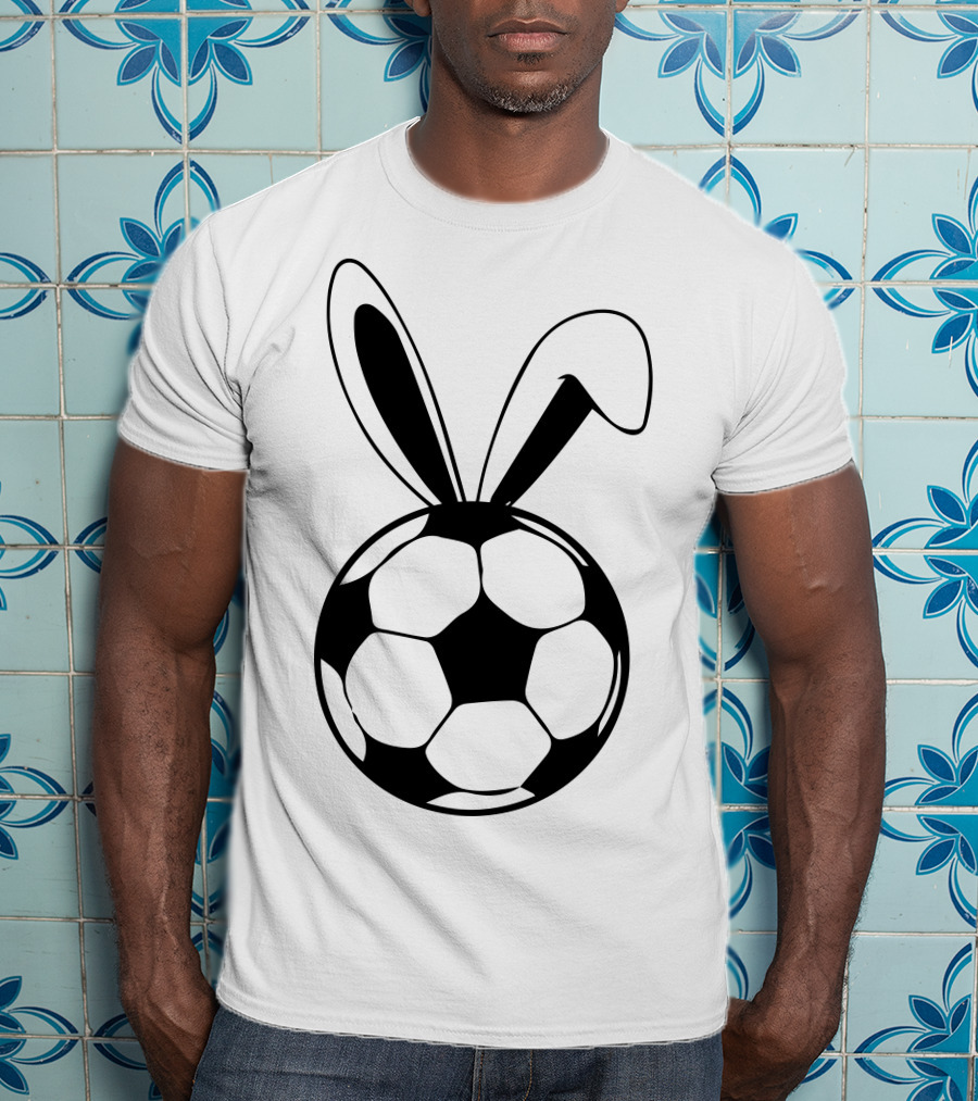 Rabbit Soccer Ball Fusion T-Shirt