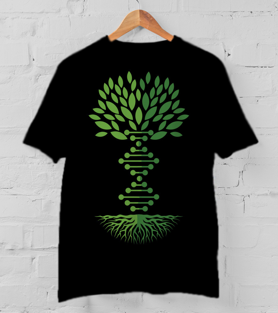 Family DNA Tree Roots Genealogy Connection T-Shirt