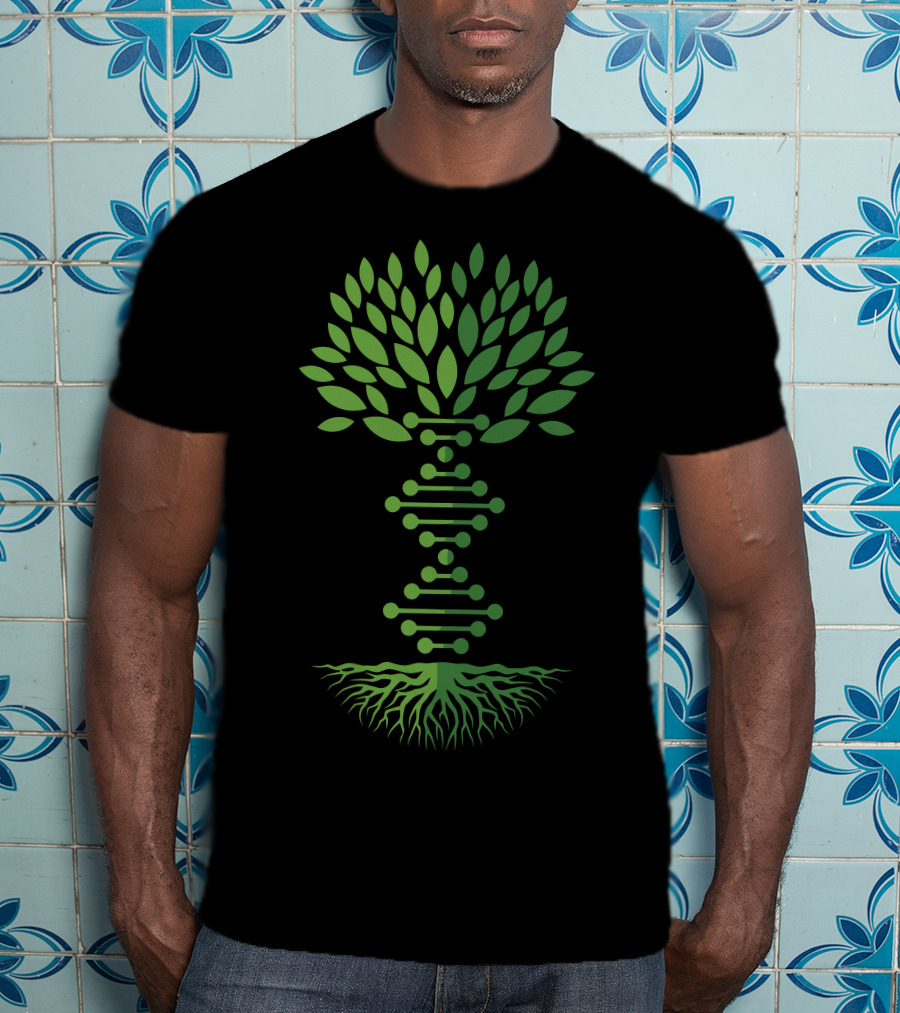 Family DNA Tree Roots Genealogy Connection T-Shirt