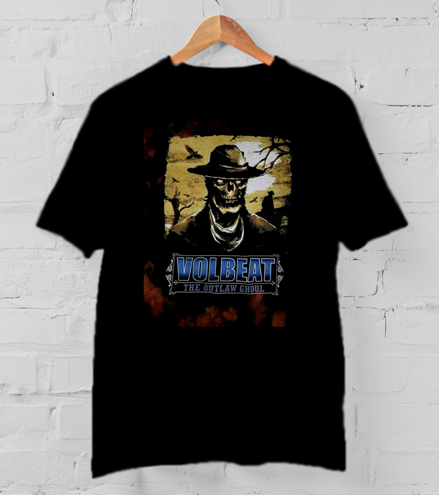 VOLBEAT The Outlaw Ghoul Cowboy T-Shirt