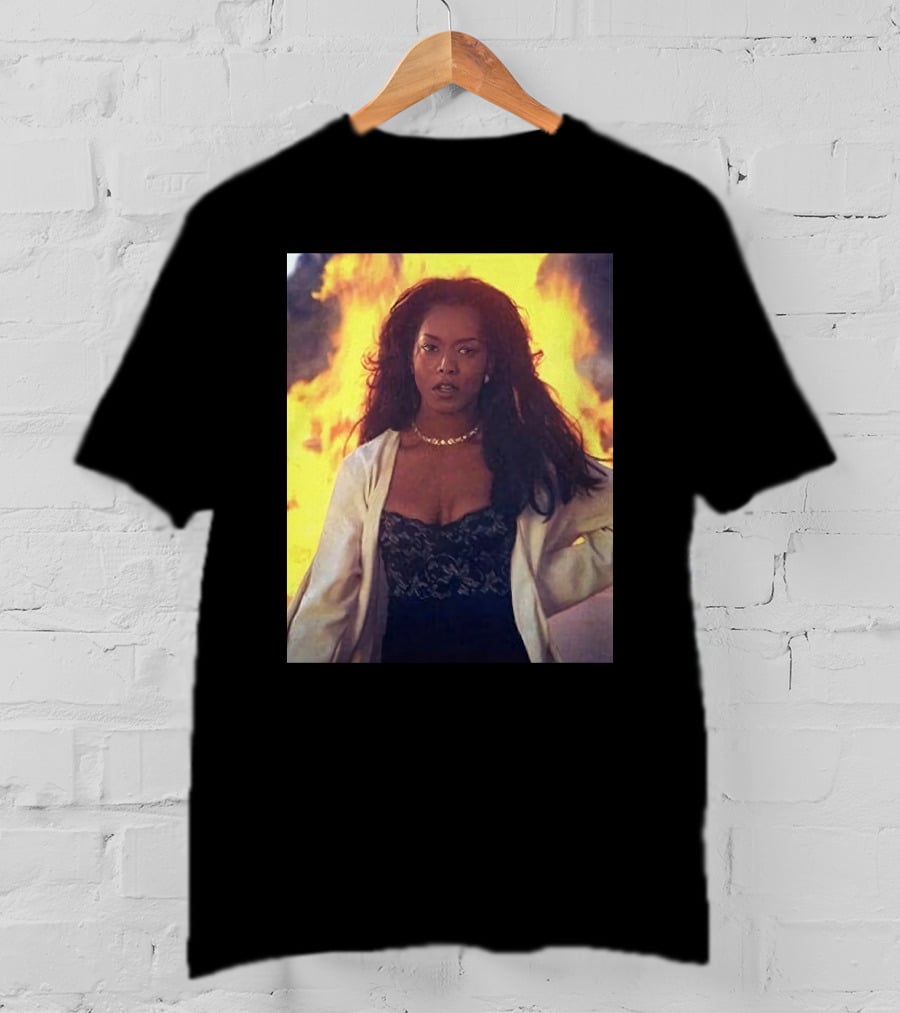 Waiting To Exhale Angela Bassett Fire Scene T-Shirt