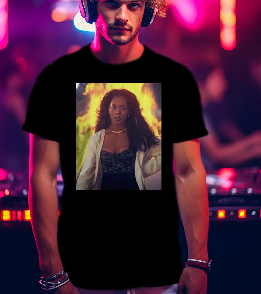 Waiting To Exhale Angela Bassett Fire Scene T-Shirt