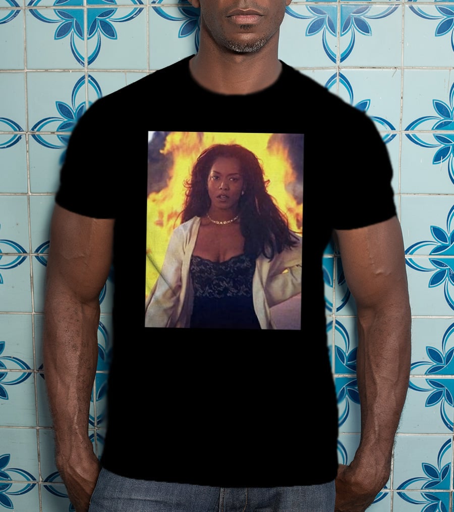 Waiting To Exhale Angela Bassett Fire Scene T-Shirt