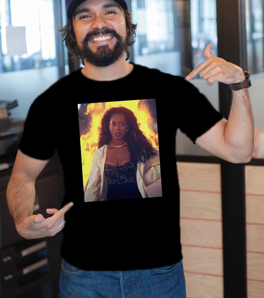 Waiting To Exhale Angela Bassett Fire Scene T-Shirt