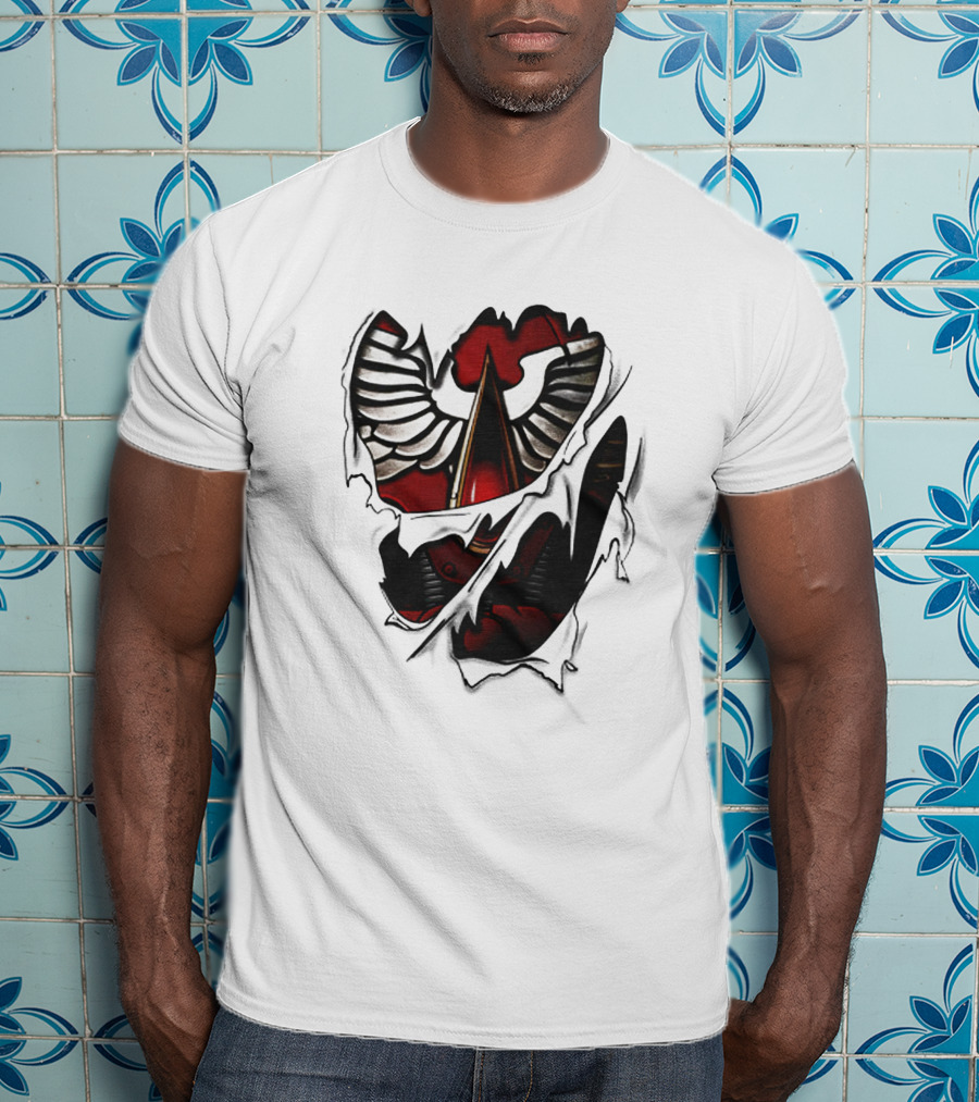 Warhammer 40k Blood Angels Winged Armor T-Shirt