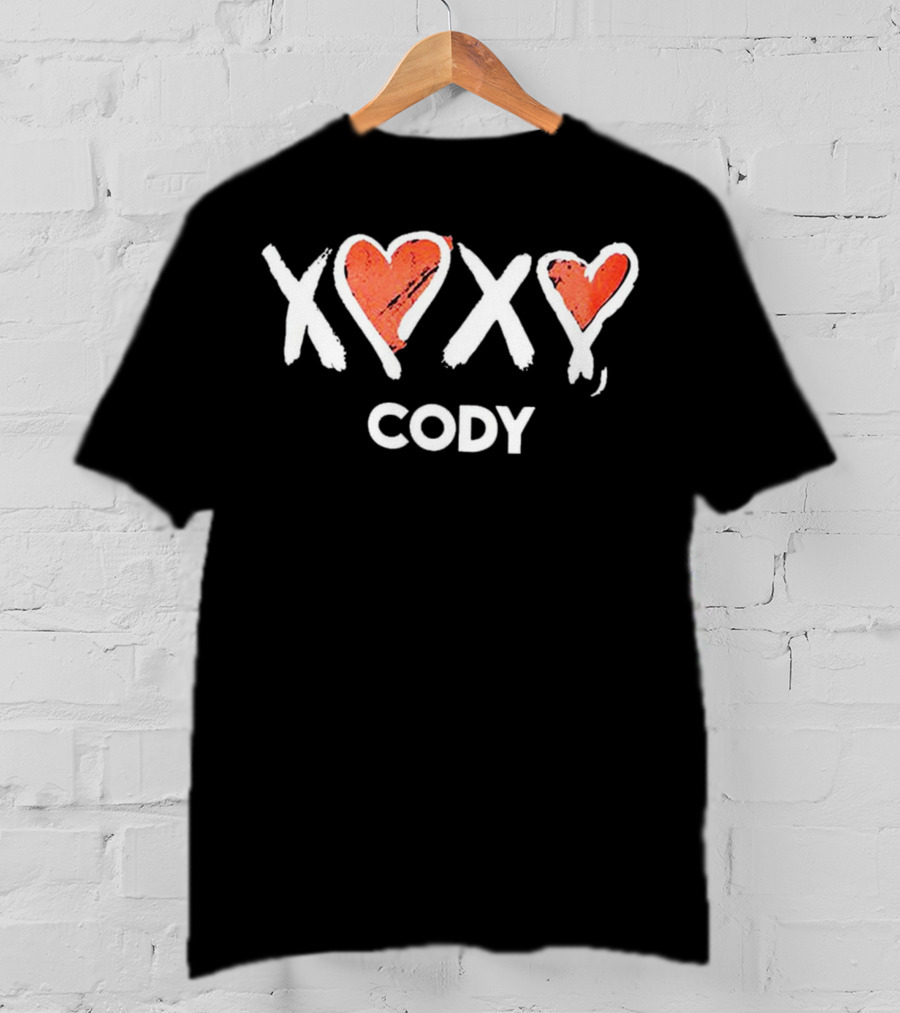 XOXO Cody Heart And Cross T-Shirt