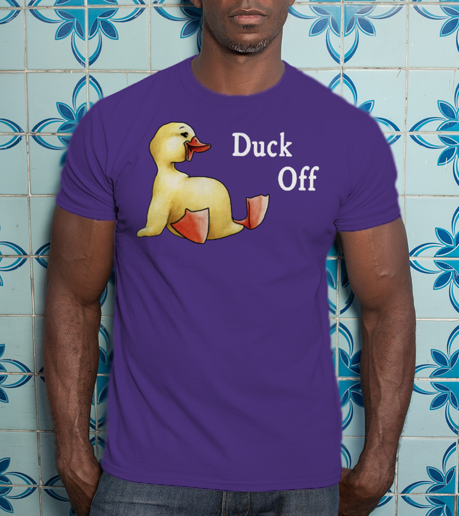 Duck Off Funny Sitting Duck T-Shirt