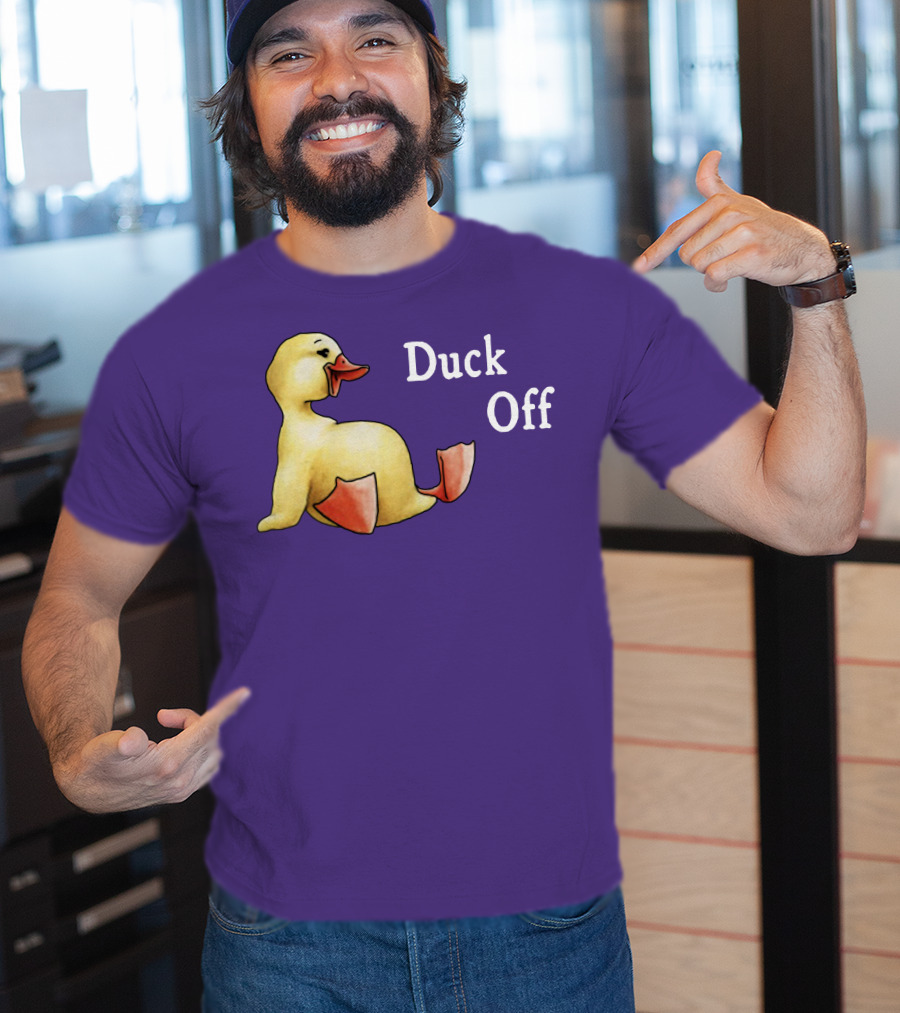 Duck Off Funny Sitting Duck T-Shirt
