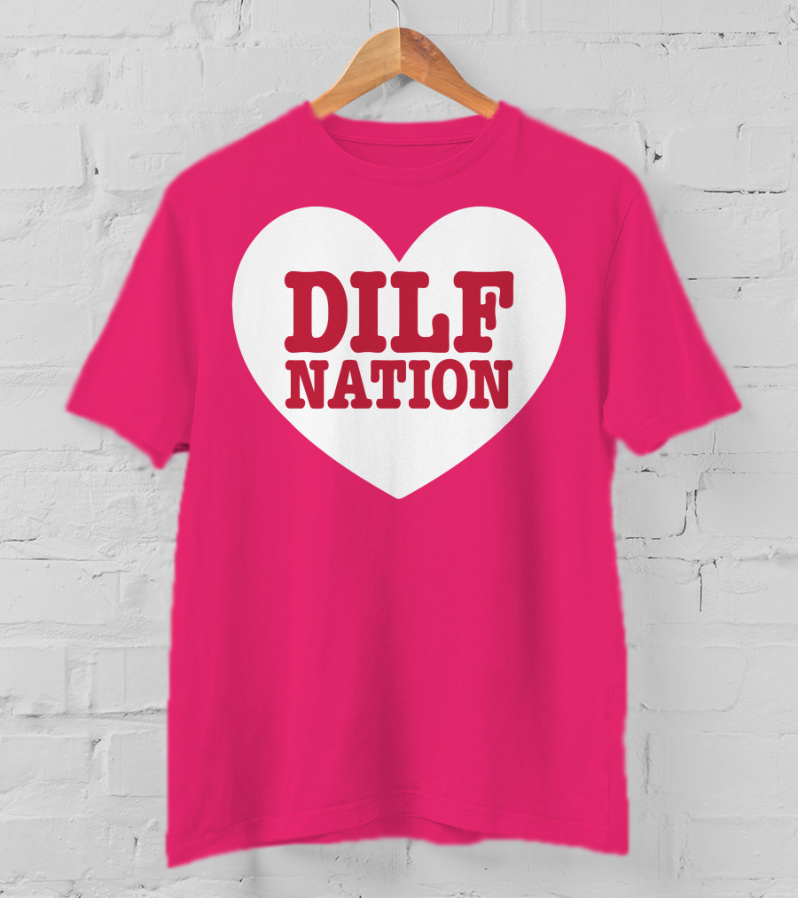 DILF NATION Heart Classic T-Shirt