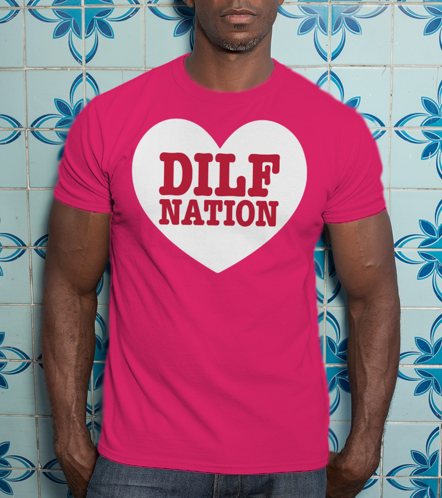 DILF NATION Heart Classic T-Shirt