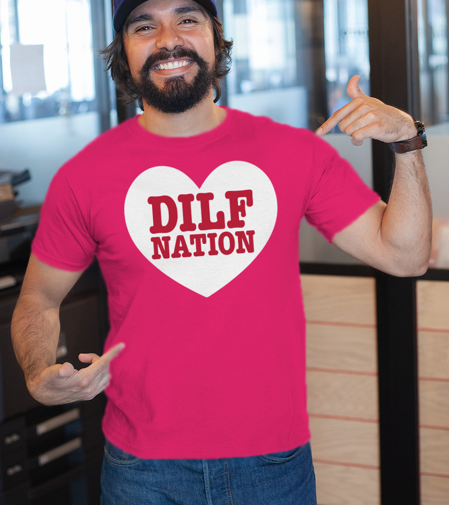 DILF NATION Heart Classic T-Shirt
