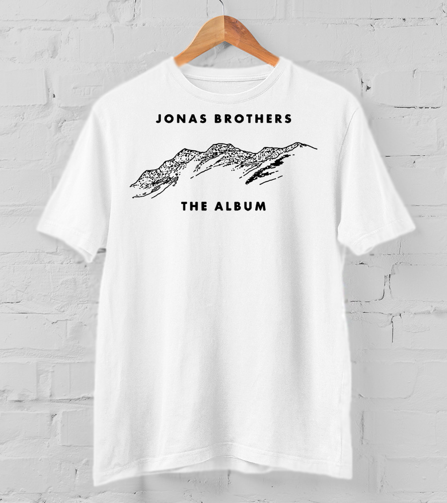 Jonas Brothers The Album Mountain Drawing T-Shirt