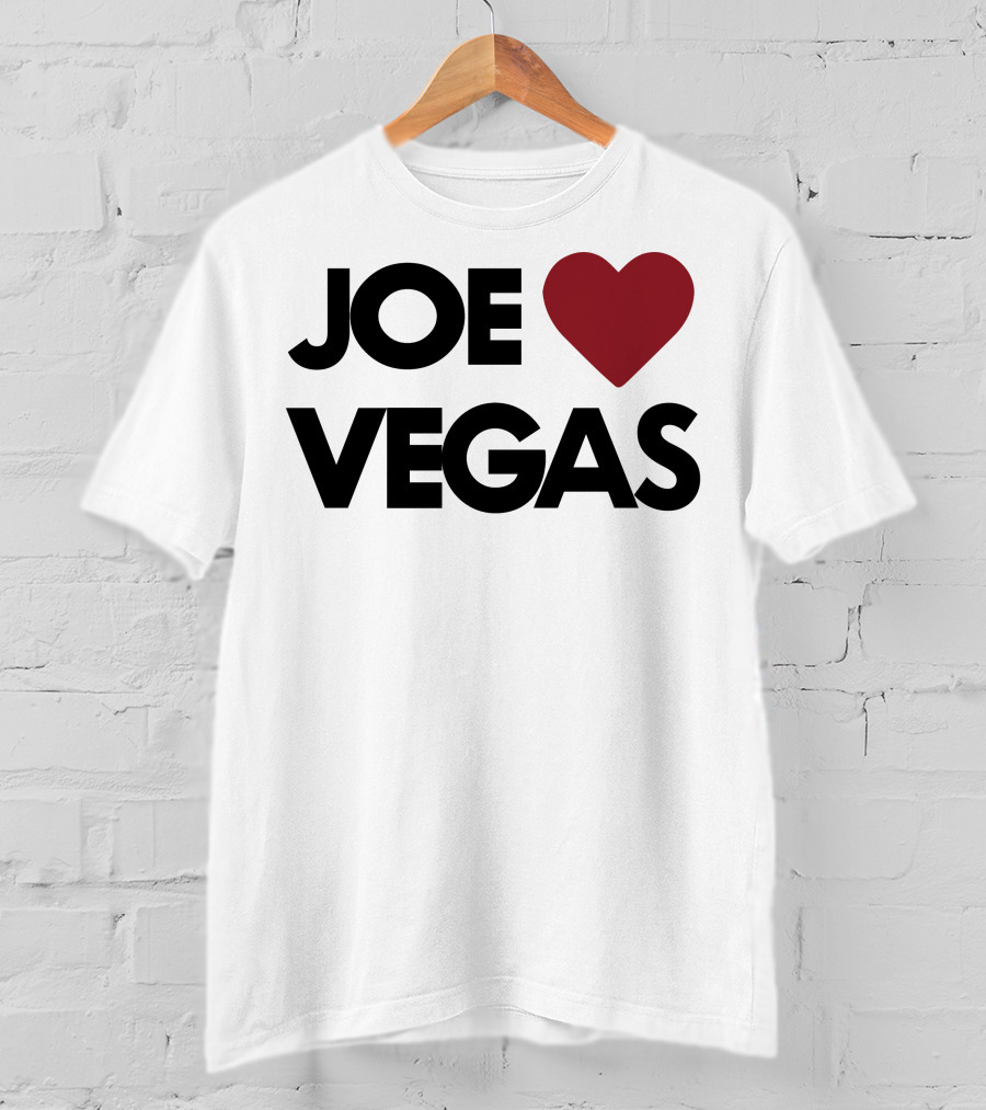 Joe Heart Vegas Love T-Shirt
