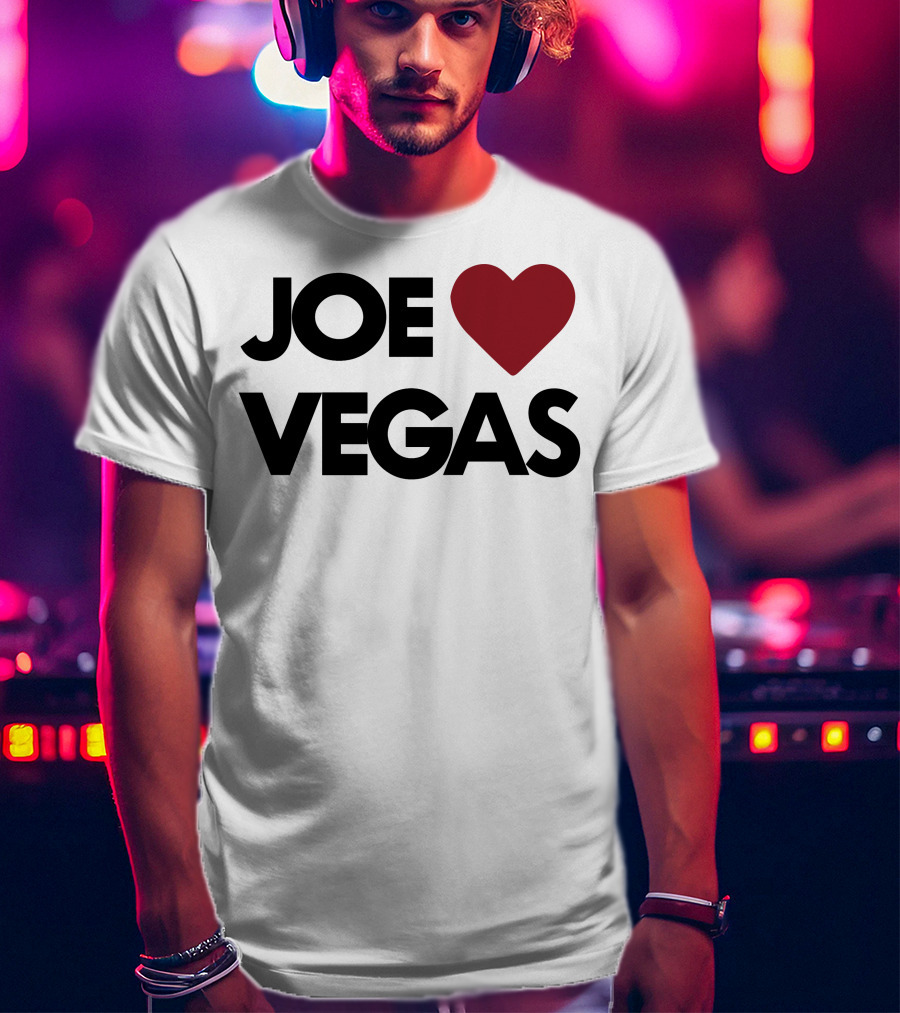 Joe Heart Vegas Love T-Shirt