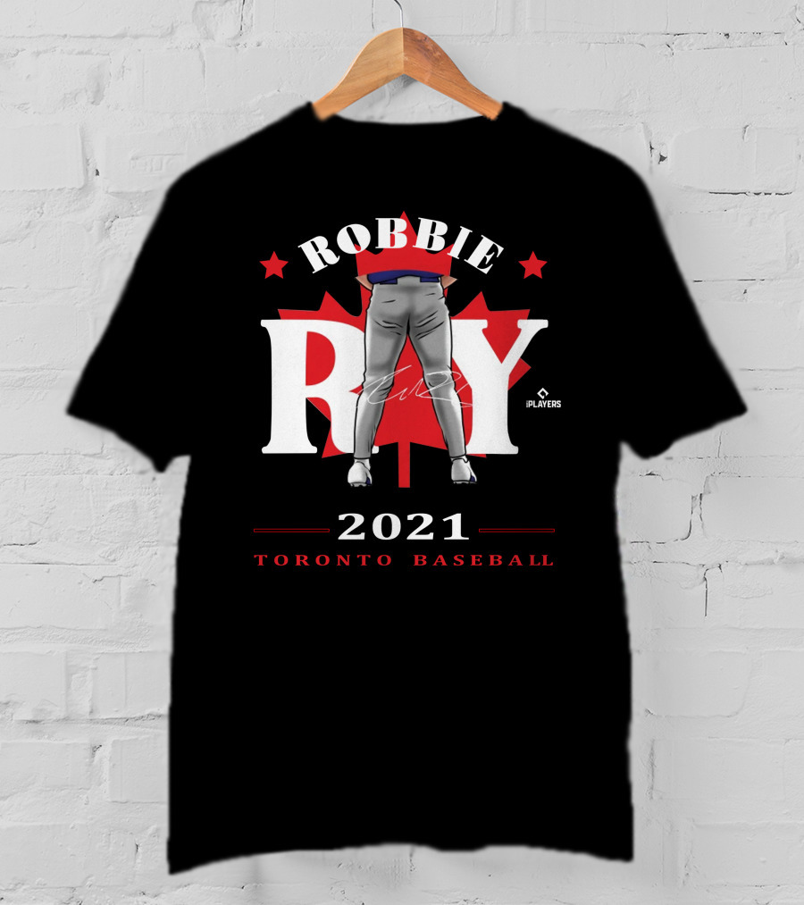 Toronto Baseball Robbie Ray Maple Leaf Star T-Shirt