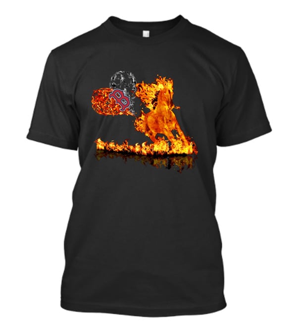 Boston Red Sox Fire Horse 1 T-Shirt