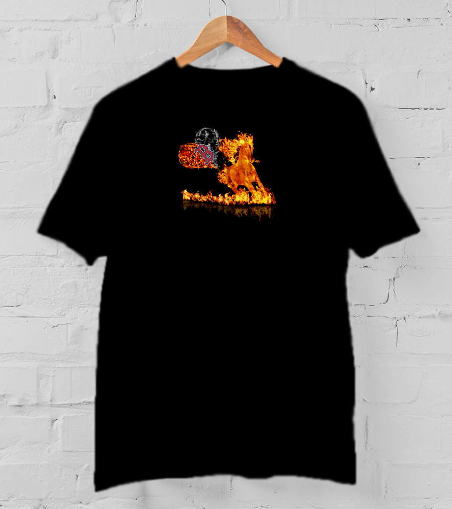 Boston Red Sox Fire Horse 1 T-Shirt