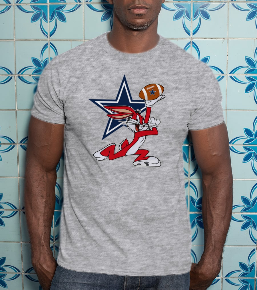 Dallas Cowboys Bugs Bunny Football Star T-Shirt