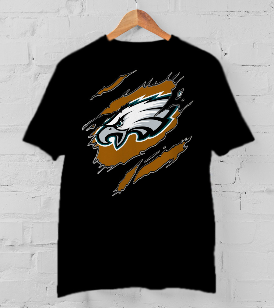 Philadelphia Eagles Logo Burst T-Shirt