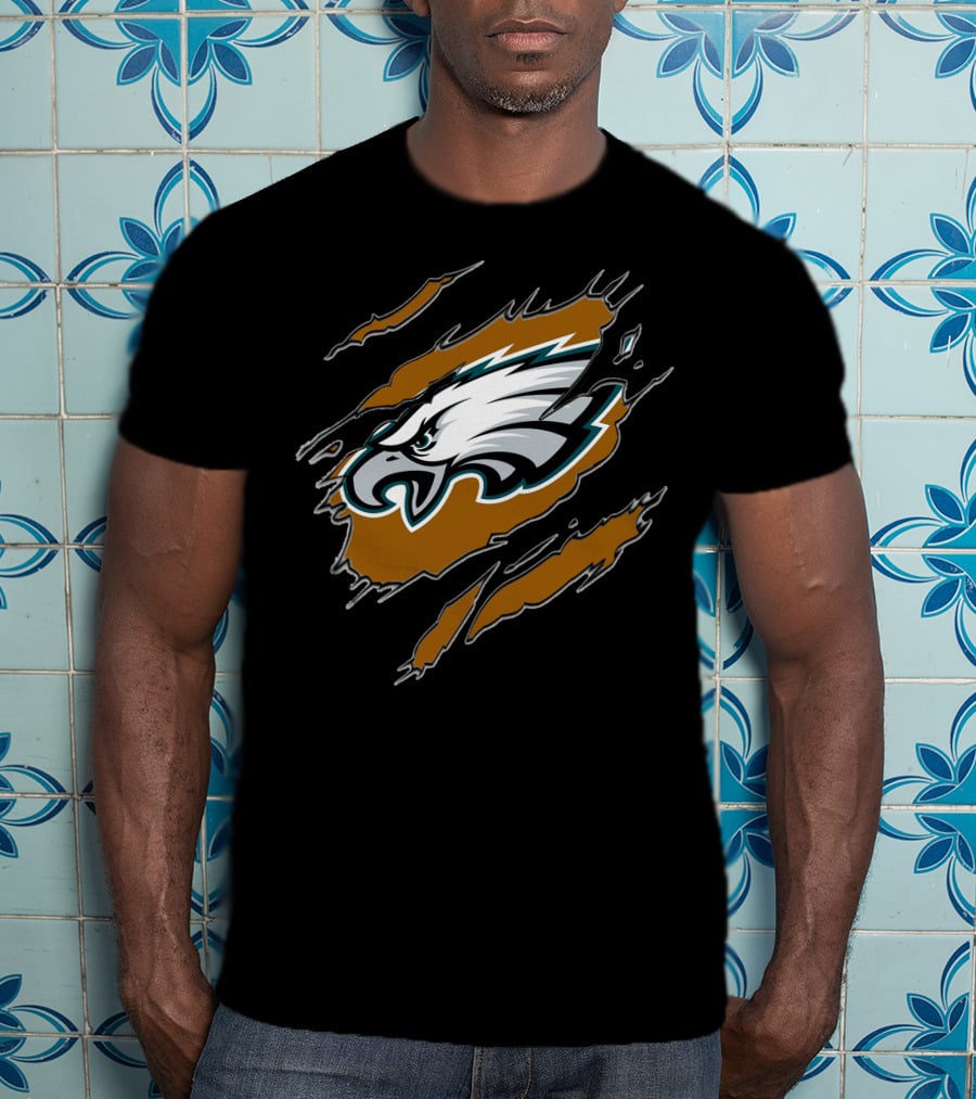 Philadelphia Eagles Logo Burst T-Shirt