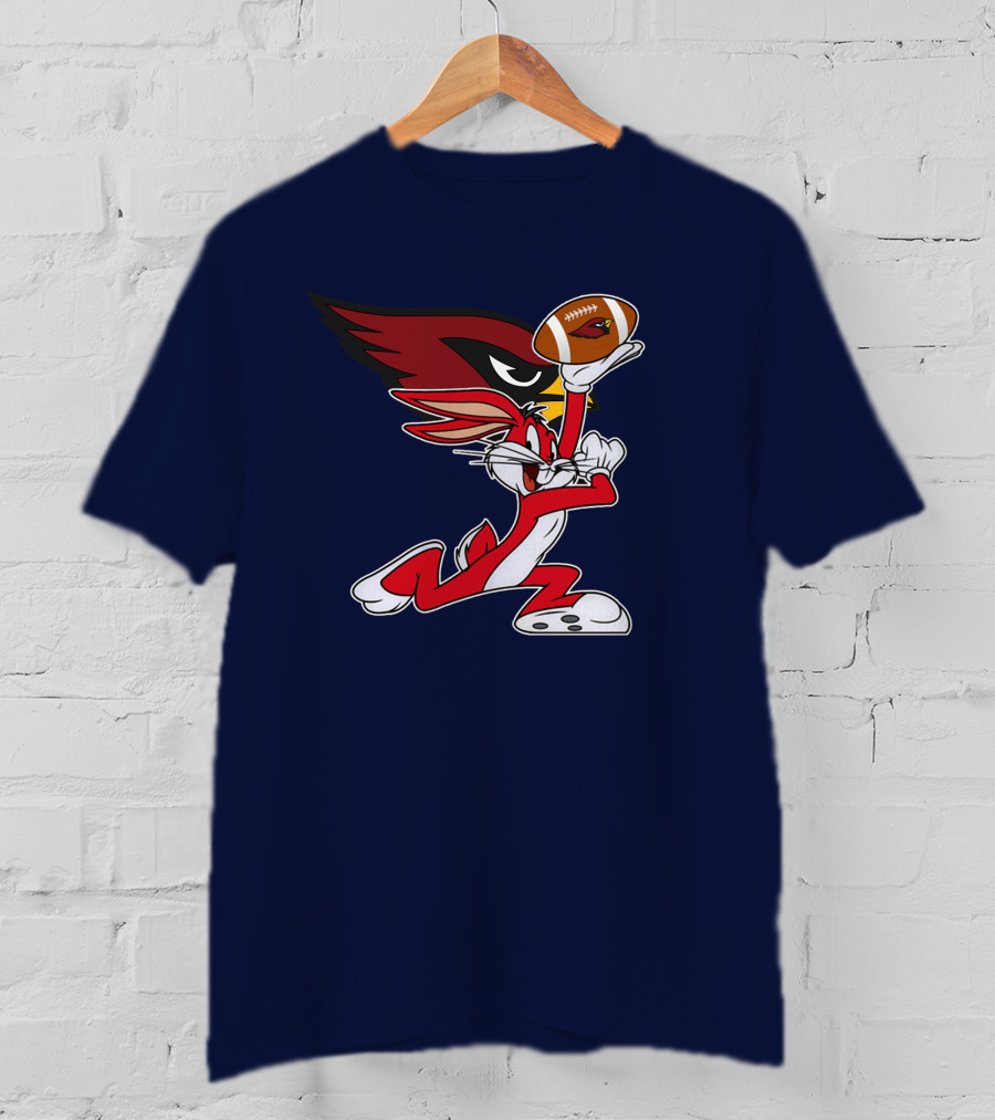 Arizona Cardinals Bugs Bunny Football Chiefs T-Shirt