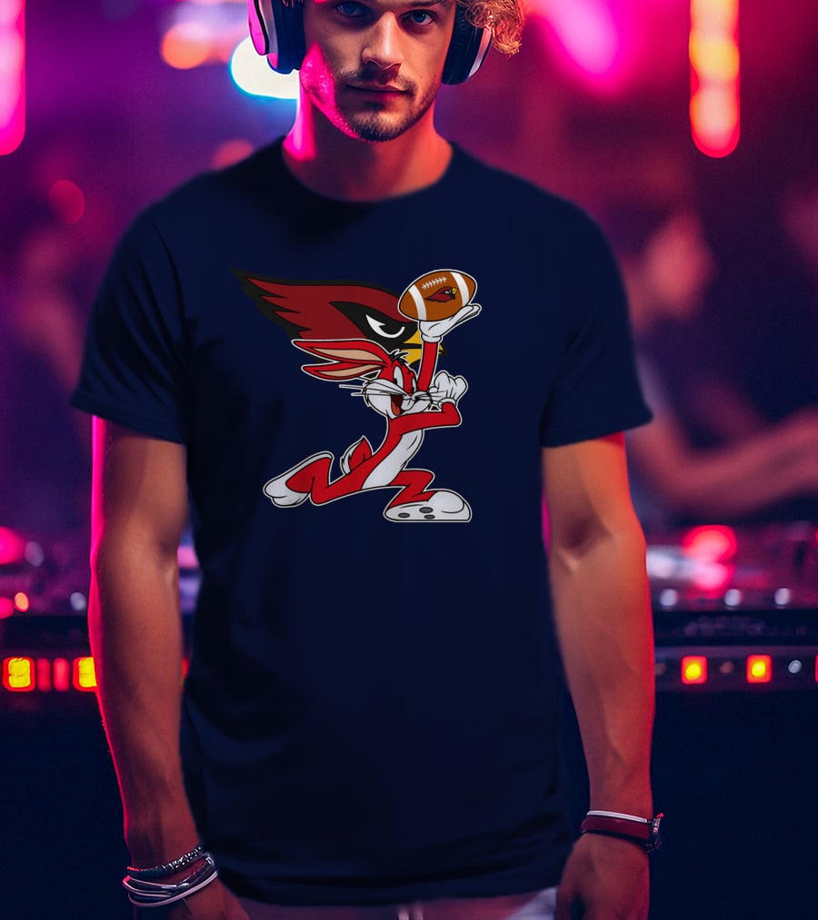 Arizona Cardinals Bugs Bunny Football Chiefs T-Shirt