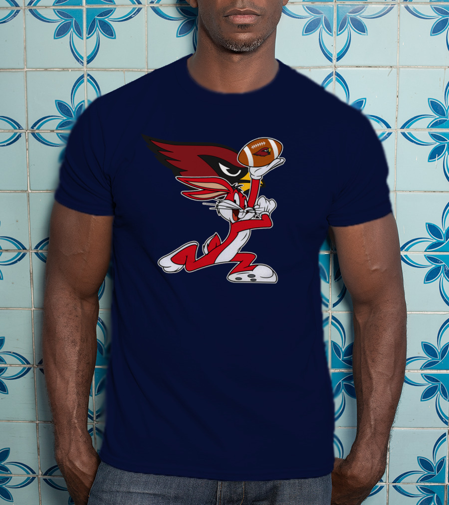 Arizona Cardinals Bugs Bunny Football Chiefs T-Shirt