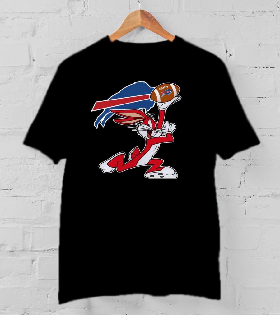 Buffalo Bills Bugs Bunny Football Chiefs T-Shirt