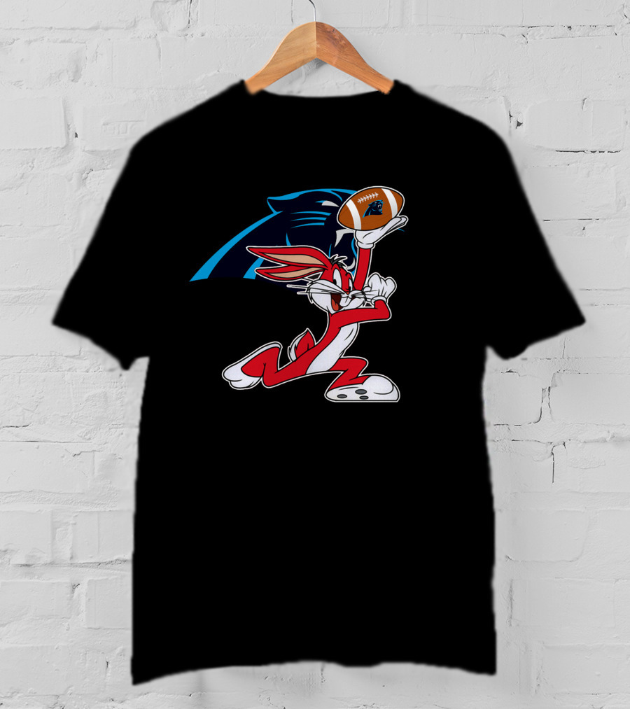 Carolina Panthers Bugs Bunny Football Chiefs T-Shirt