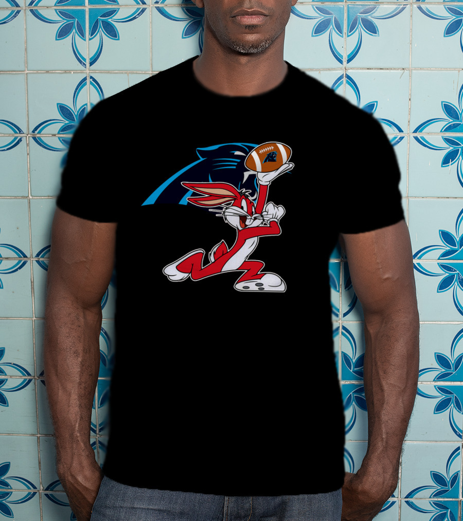 Carolina Panthers Bugs Bunny Football Chiefs T-Shirt